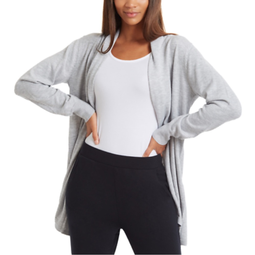 Ella Moss Grey Long Cardigan (Size: Medium)